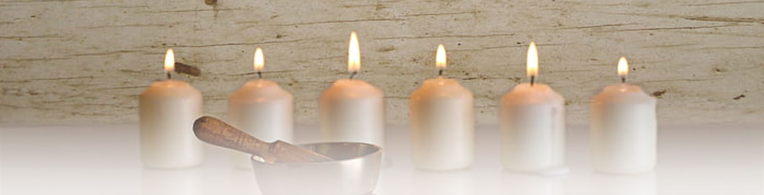 Scattered Candles on Bathroom