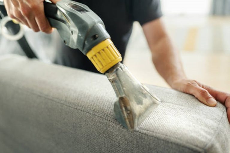 How to Clean a Fabric Sofa at Home