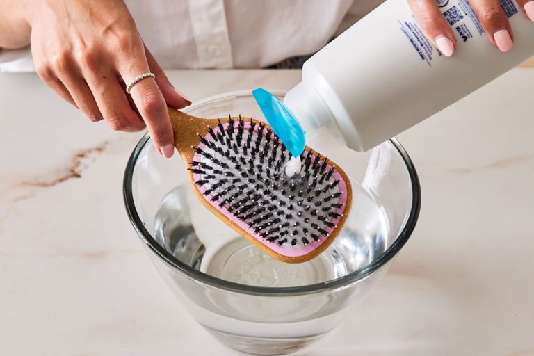 How to Clean Your Hairbrush and Finally Get That Layer of Gunk Off