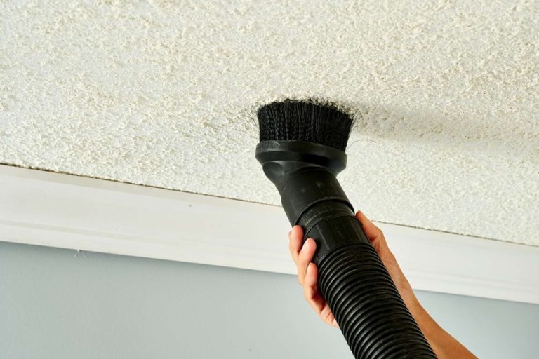 How to Clean a Popcorn Ceiling
