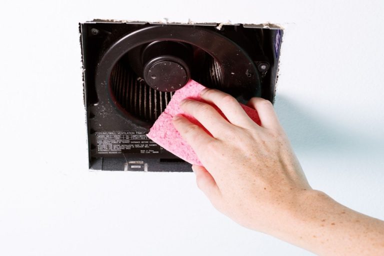 How to Clean a Bathroom Exhaust Vent